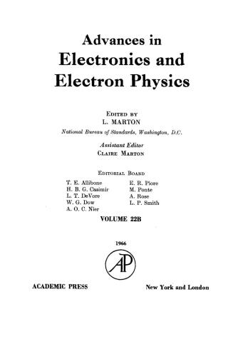 Photo-Electronic Image Devices