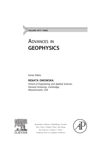 Advances in Geophysics