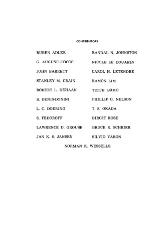 Neural Development Part IINeural Development in Model Systems
