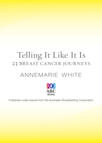 Telling It Like It Is : 23 Breast Cancer Journeys