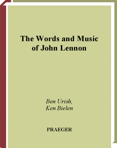 The Words and Music of John Lennon