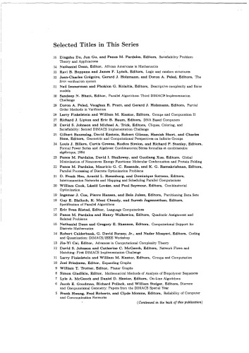 Satisfiability Problem: Theory and Applications