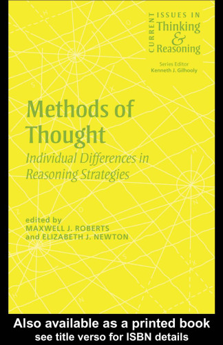 Methods of Thought: Individual Differences in Reasoning Strategies