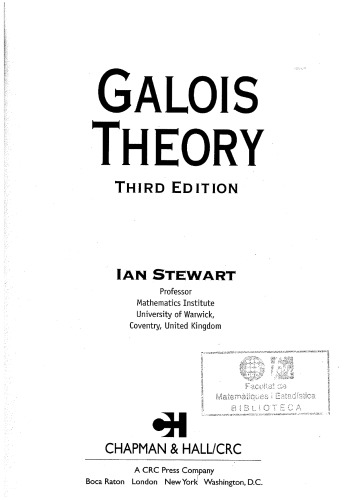 Galois theory