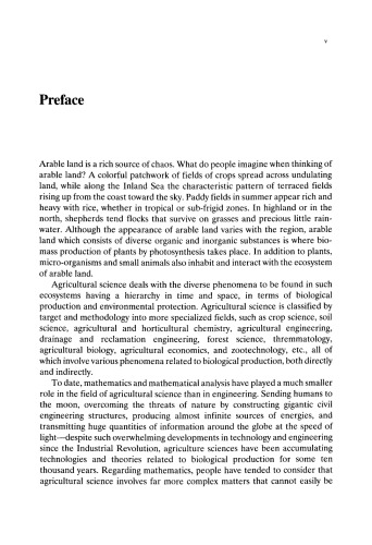 Nonlinear Dynamics and Chaos in Agricultural Systems
