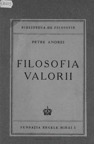 Filosofia valorii