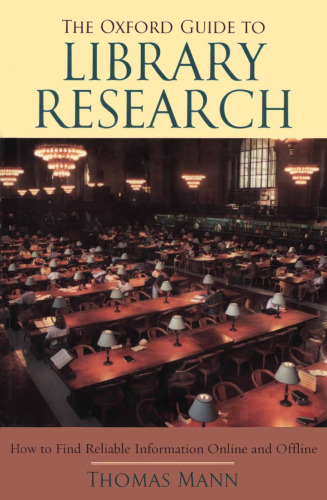 The Oxford Guide to Library Research