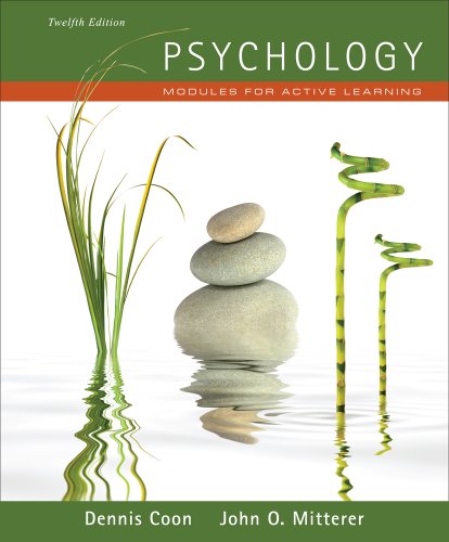 Psychology: Modules for Active Learning