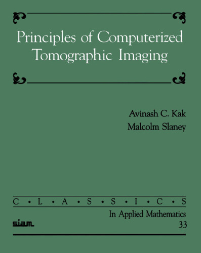 Principles of Computerized Tomographic Imaging
