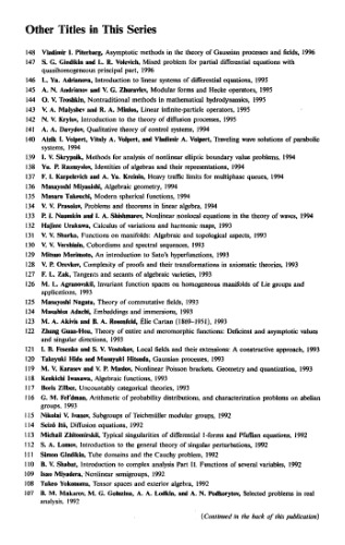 Linear and Quasi-linear Equations of Parabolic Type