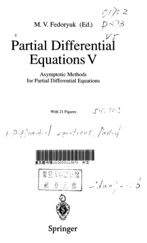 Partial Differential Equations V: Asymptotic Methods for Partial Differential Equations