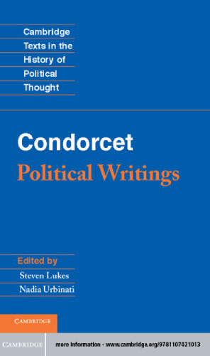 Condorcet: Political Writings