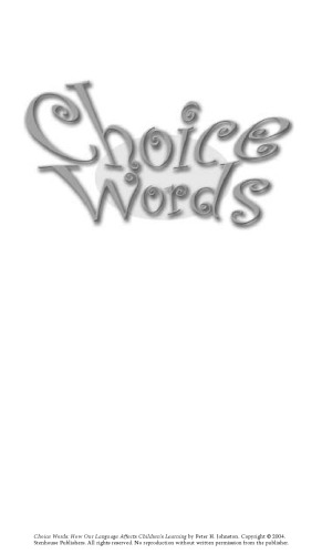 Choice Words