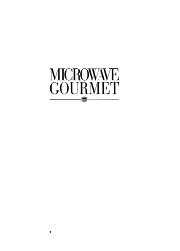 Microwave Gourmet