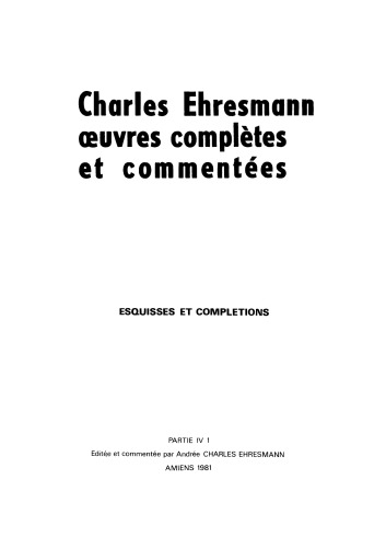 Esquisses et complétions