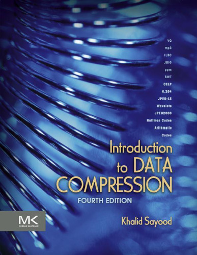 Introduction to Data Compression, Fourth Edition