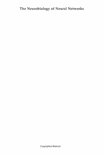 Neurobiology of Neural Networks