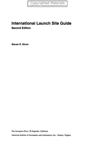 International Launch Site Guide, Second Edition