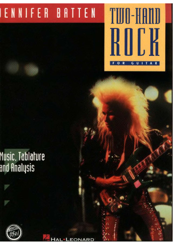 Jennifer Batten: Two Hand Rock for Guitar - Music, Tablature and Analysis