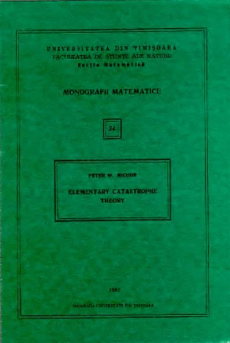 Elementary catastrophe theory