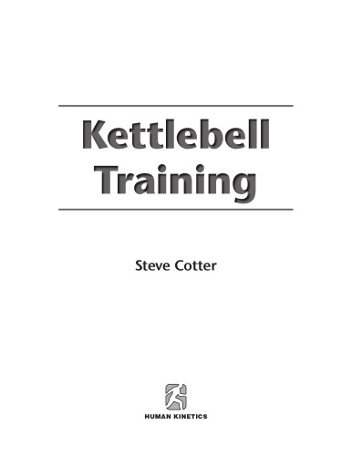 Kettlebell Training