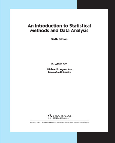 An Introduction to Statistical Methods and Data Analysis