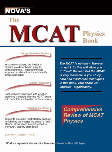 The MCAT Physics Book