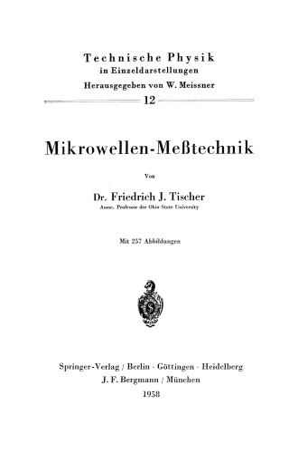 Mikrowellen-Meßtechnik