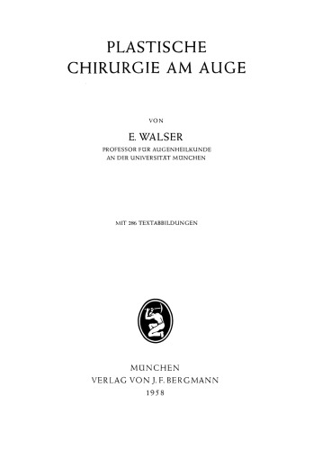 Plastische Chirurgie am Auge