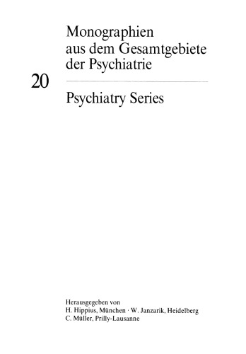 The Pathologic Physiology of Dementia: With Indications for Diagnosis and Treatment