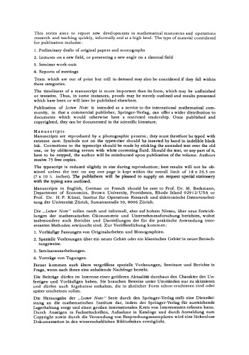 Theorie der homogenen Produktionsfunktion