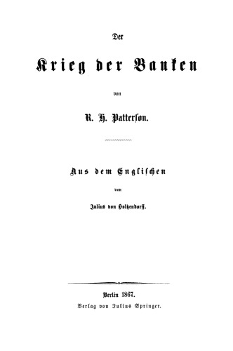 Der Krieg der Banken