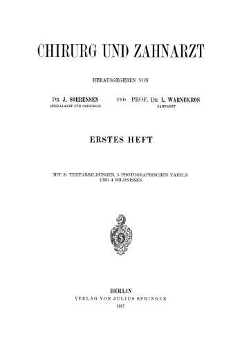 Chirurg und Zahnarzt