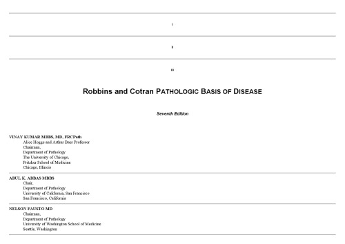 Robbins & Cotran Pathologic Basis of Disease