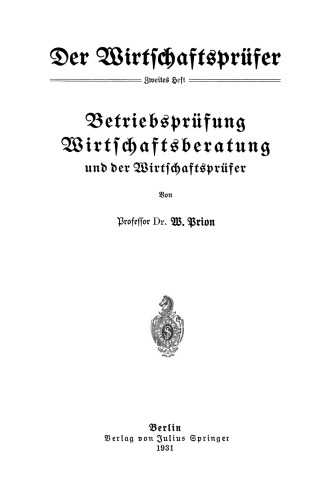 Betriebsprüfung Wirtschaftsberatung und der Wirtschaftsprüfer