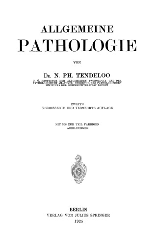 Allgemeine Pathologie
