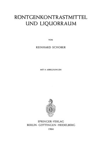 Röntgenkontrastmittel und Liquorraum