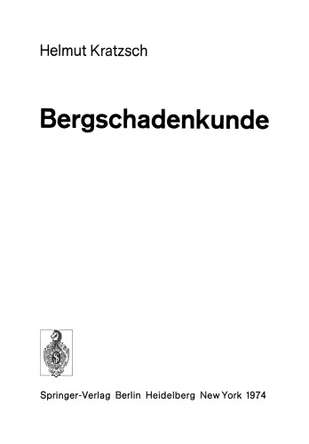 Bergschadenkunde