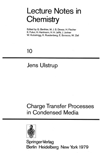 Charge Transfer Processes in Condensed Media