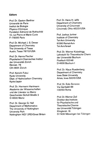 Pattern Recognition in Chemistry