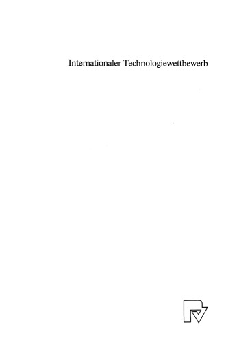 Internationaler Technologiewettbewerb: Eine theoretische Untersuchung