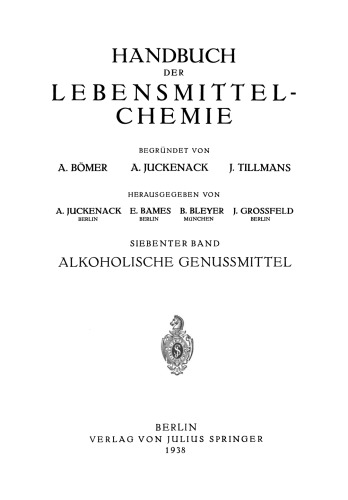 Alkoholische Genussmittel
