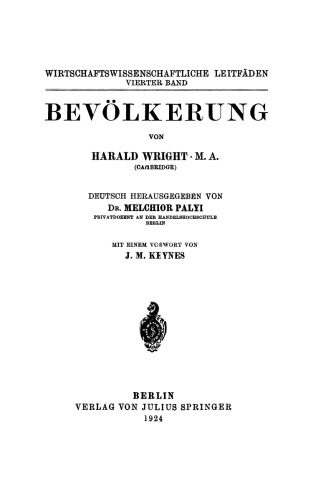 Bevölkerung