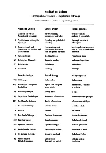 Operative Urologie I / Operative Urology I