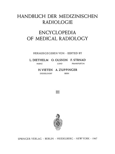 Allgemeine Röntgendiagnostische Methodik Roentgen Diagnostic Procedures