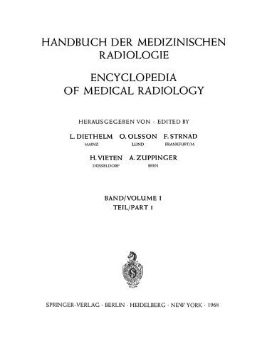 Physikalische Grundlagen und Technik Teil 1 / Physical Principles and Techniques Part 1