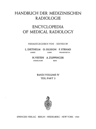 Skeletanatomie (Röntgendiagnostik) / Anatomy of the Skeletal System (Roentgen Diagnosis): Teil 2 / Part 2