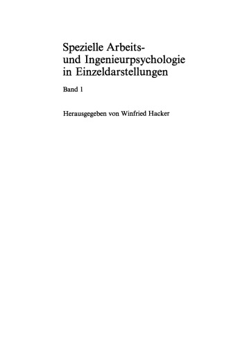 Psychologische Bewertung von Arbeitsgestaltungsmaßnahmen: Ziele und Bewertungsmaßstäbe