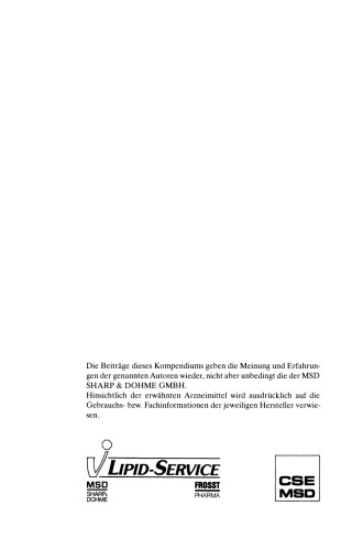 Kompendium der Lipid-Studien