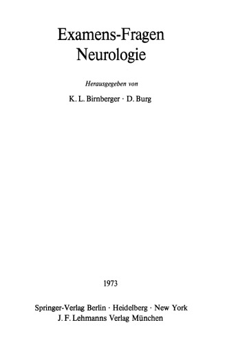 Examens-Fragen Neurologie